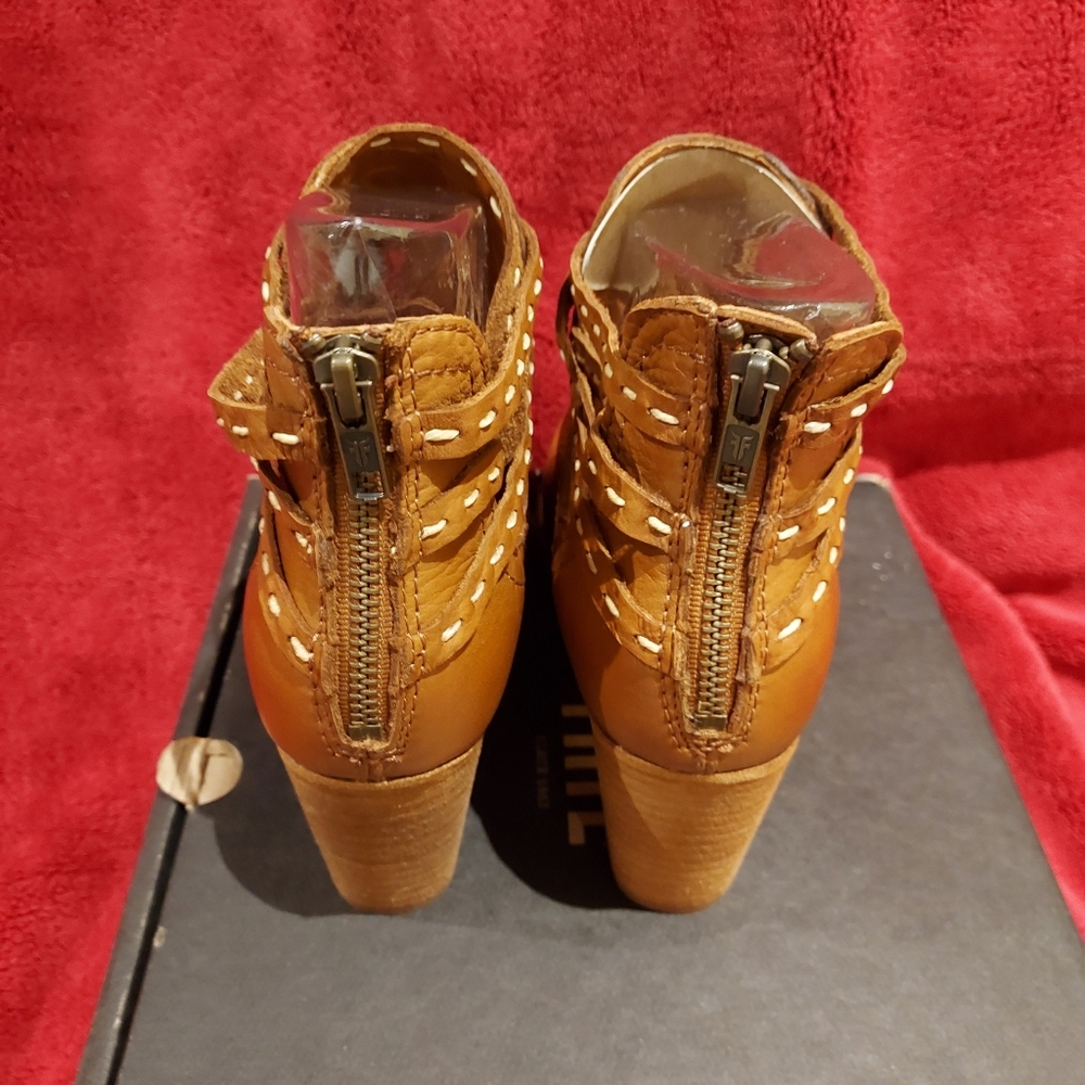 Frye Naomi Pickstitch Shootie Boots - Picture 7 of 8